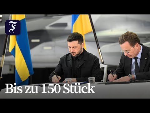 Schweden will Ukraine Kampfflugzeuge verkaufen