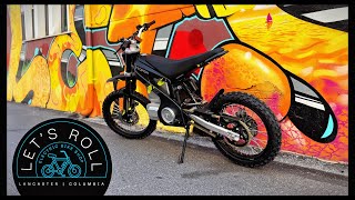 TROMOX MC10 LONG RANGE ELECTRIC DIRTBIKE UNBOXING