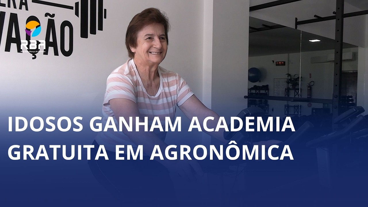 Terceira idade ganha academia gratuita em Agronômica