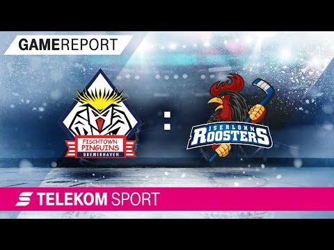 Fischtown Pinguins - Iserlohn Roosters | 4. Spieltag, 17/18 | Telekom Sport
