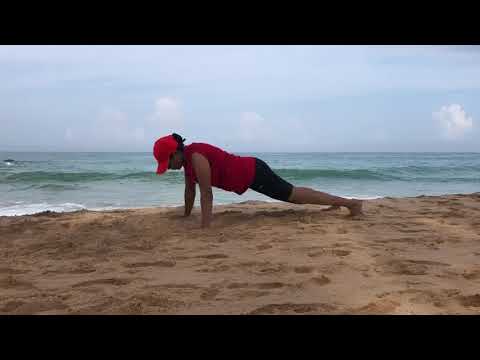 Training on the beach 💪