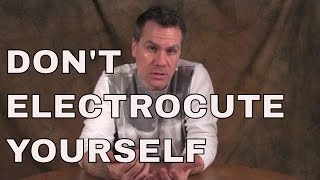 electric current in saltwater aquarium - use a ground probe for safety