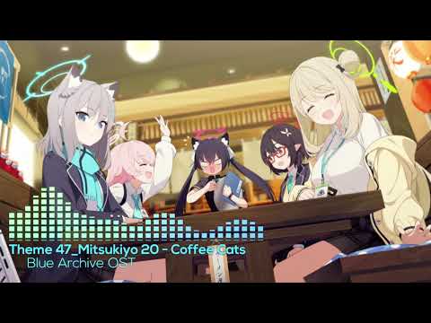 [Blue Archive] Theme 47 - Coffee Cats (Mitsukiyo)