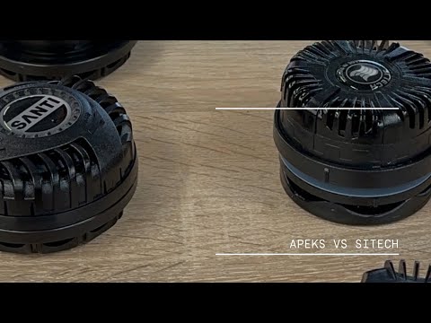 Apeks vs SiTech - differences between valves in SANTI dry suits