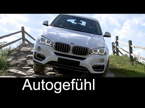 2015 All-new BMW X6 xDrive50i & X6 M50d onroad offroad parcours interior exterior
