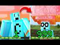 Minecraft But XP Your IQ