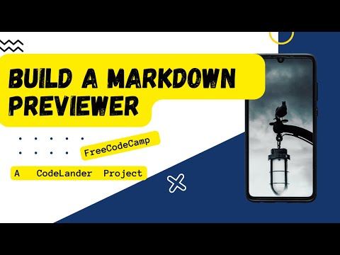 Freecodecamp Markdown Previewer Using Javascript
