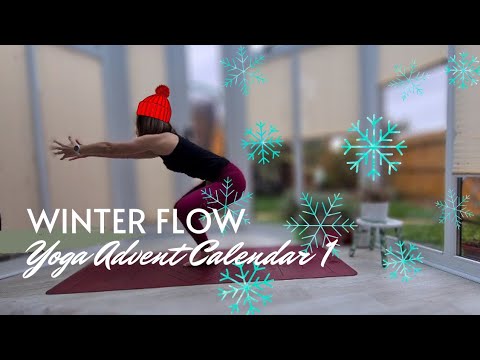 Yoga Advent Calendar; winter flow; yoga; vinyasa; short flow; yoga