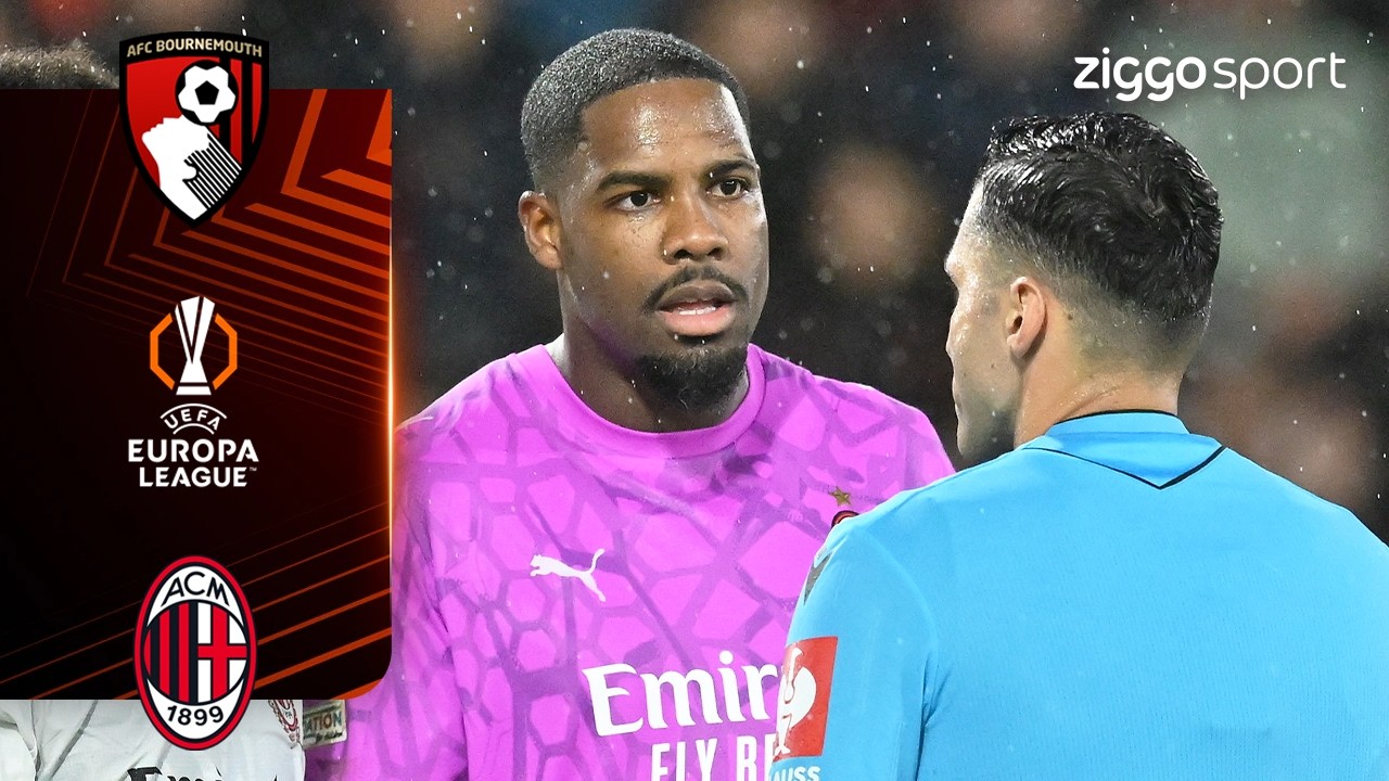 ONGELOOFLIJK DOMME RODE KAART VAN MAIGNAN!! 🟥😱 | Bournemouth vs Milan | Europa League 2026/27