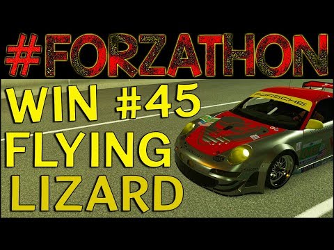 #FORZATHON - Porsche #45 Flying Lizard 911 GT3 RSR - Forza Horizon 3 Heavy Duty Steering Forzathon
