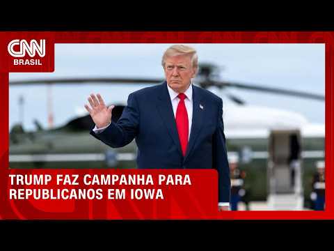 Trump faz campanha para Republicanos em Iowa; entenda a votação de midterms | CNN 360º
