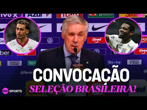 MUITAS NOVIDADES! ANCELOTTI CONVOCA A SELEÇÃO PARA OS AMISTOSOS CONTRA JAPÃO E SINGAPURA