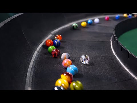CRAZY Indy 500 MARBLE RACE!
