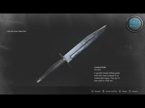 Tips for using the knife in RE2 remake