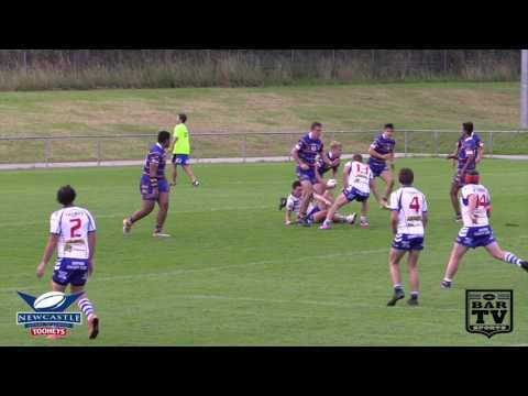 2017 Newcastle RL, Highlights; Round 2, U19s - Central Newcastle v Lakes United