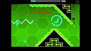 Blast Processing - Geometry Dash Hard Level Gameplay