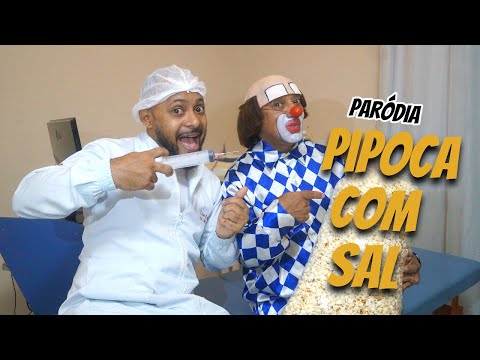 PIPOCA COM SAL | PARÓDIA Craw (Cara de Pau) oficial  Palhaço Caçarola - É Sucesso #palhacocacarola