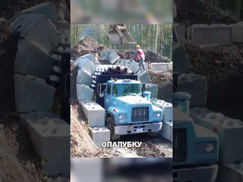 Немцы строят ТУННЕЛЬ без бетона😱🔥🚚