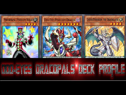 Yugioh 1ST place Odd-eyes Dracopals Deck profile (from locals)