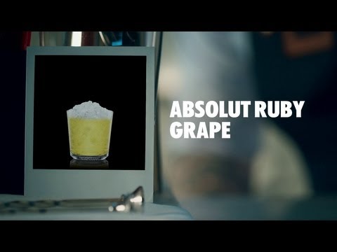 ABSOLUT RUBY GRAPE DRINK RECIPE - HOW TO MIX