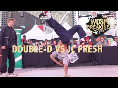 Double D vs JC Fresh l SEMI FINAL b-boys l WDSF Breaking for Gold Challenge