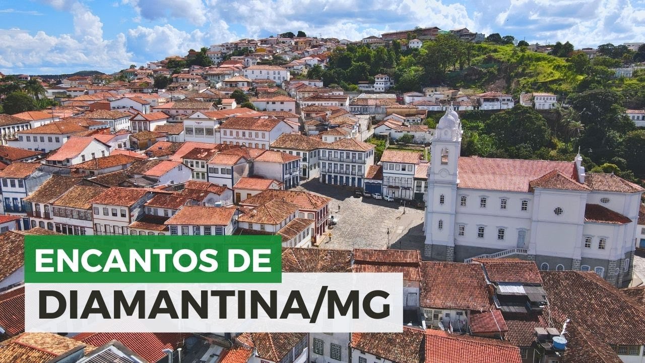 Diamantina, cidade de riquezas no interior Minas Gerais!