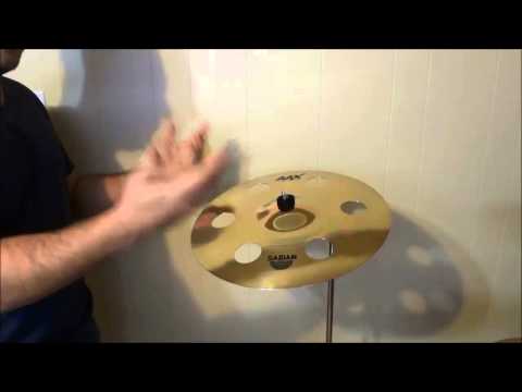 Sabian O-Zone Crash Cymbal-16 Inch (Review And Sound Demo)