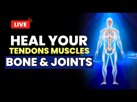 Heal Your Tendons Muscles Bones & Joints | Make Your Limbs Healthy | Get Rid Of Body Strain | 528 Hz