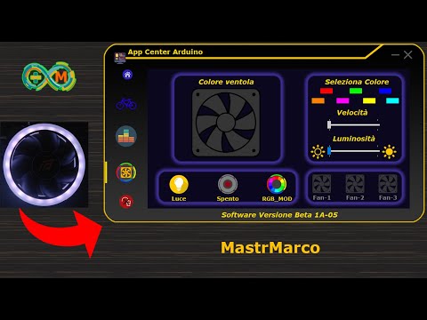 Visual Basic Tutorial Interfaccia di controllo ventole A-RGB Arduino | ArduCenter