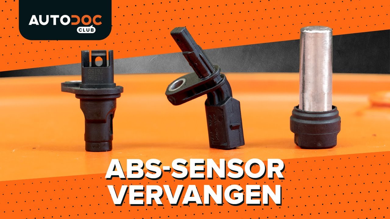 Hoe ABS sensor van een auto te vervangen