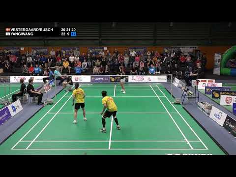 Match point - Vestergaard / Busch vs Yang / Wang - XD, SF – Czech Open 2022