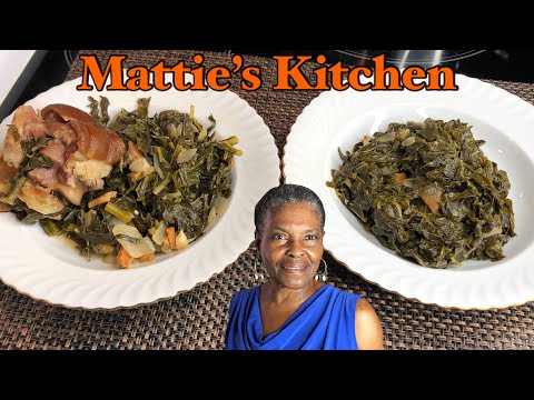 Old Fashion Collard Greens | Thanksgiving or Holiday Side Dish | Mattie’s Kitchen