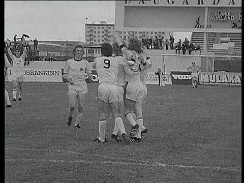 Iceland - Northern Ireland 1:0. World Cup 1978 qualifier