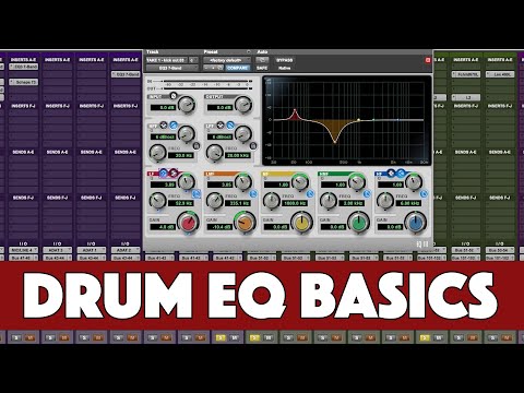 Drum EQ Basics - Kick & Snare EQ and mixing
