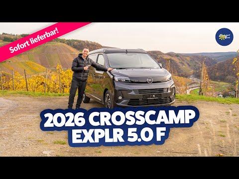 WOW! 😍 2026 Crosscamp EXPLR 5.0 F | Van | Test & Buying Guide - Camperland Bong