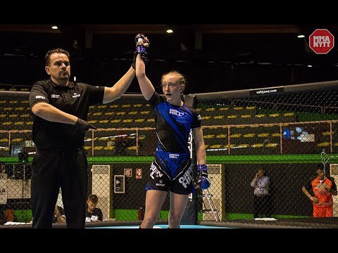 Nina Back: "Hon var riktigt tuff" | IMMAF European Open Championships '19