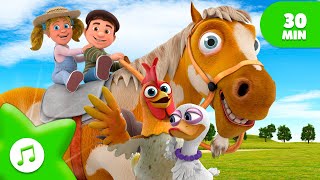 O Galo e a Pata 🐔 A FAZENDA DO ZENÓN 👨🏻‍🌾 MIX | Desenho Animado BRASIL | O Reino Infantil