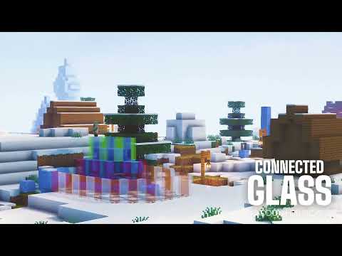 Connected Glass Minecraft Mod video