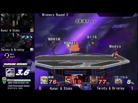 SG 14.1 - Kunai & Stoks (B) vs Twisty & Brimley (R)