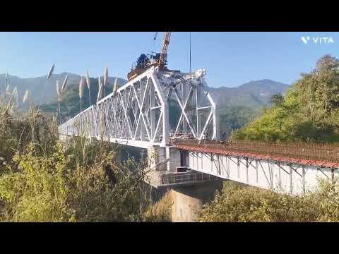 Latest update noney railway bridge// noney bridge dhalai work#raju