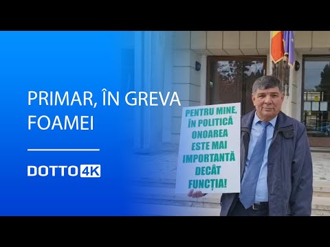 Primar, în greva foamei