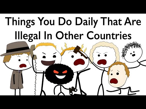Things You Do Daily That Are Illegal In Other Countries
