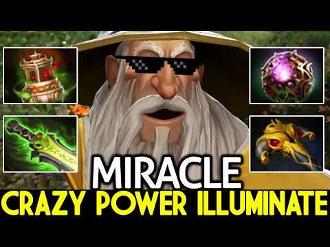 MIRACLE [Keeper of the Light] Crazy Power Illuminate Destroy GH Mid Dota 2