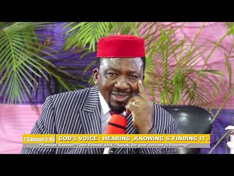 GOD'S VOICE: HEARING ,KNOWING & FINDING IT 1st Samuel 3:10