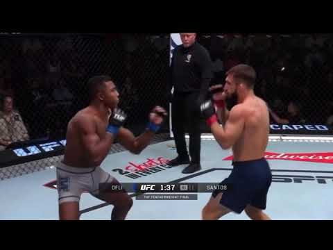 Kaan Oflaz vs. Mairon Santos Featherweight Finale at UFC on ESPN 62