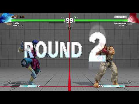 【STREET FIGHTER 5/V】Daigo Umehara(RYU) VS jyujika(DHALSIM)
