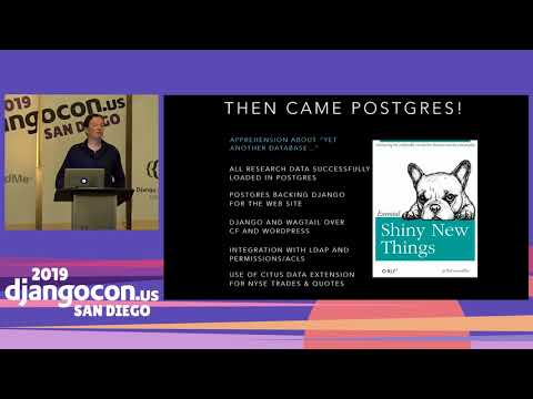 DjangoCon 2019 - Awesome Automated APIs with Automagic REST by Timothy Allen