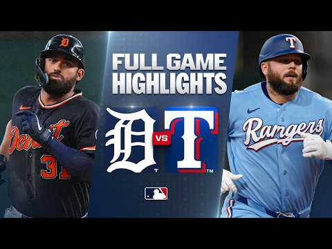 텍사스 VS 디트로이트 3:6 MLB 하이라이트