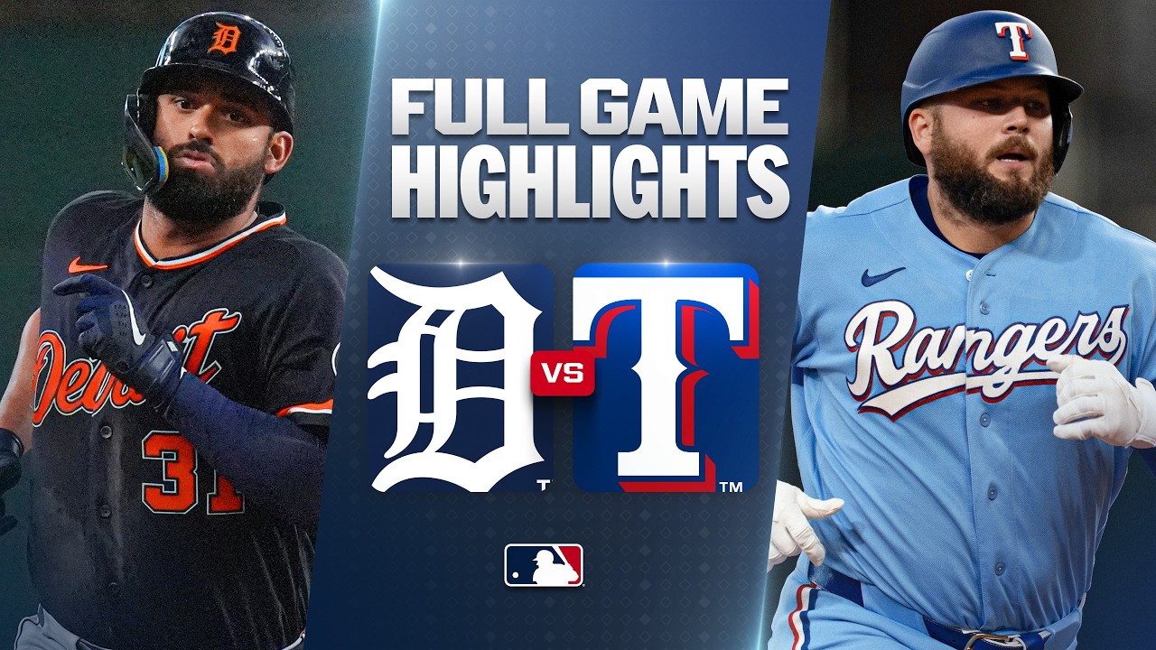7월6일 디트로이트 텍사스 MLB 하이라이트