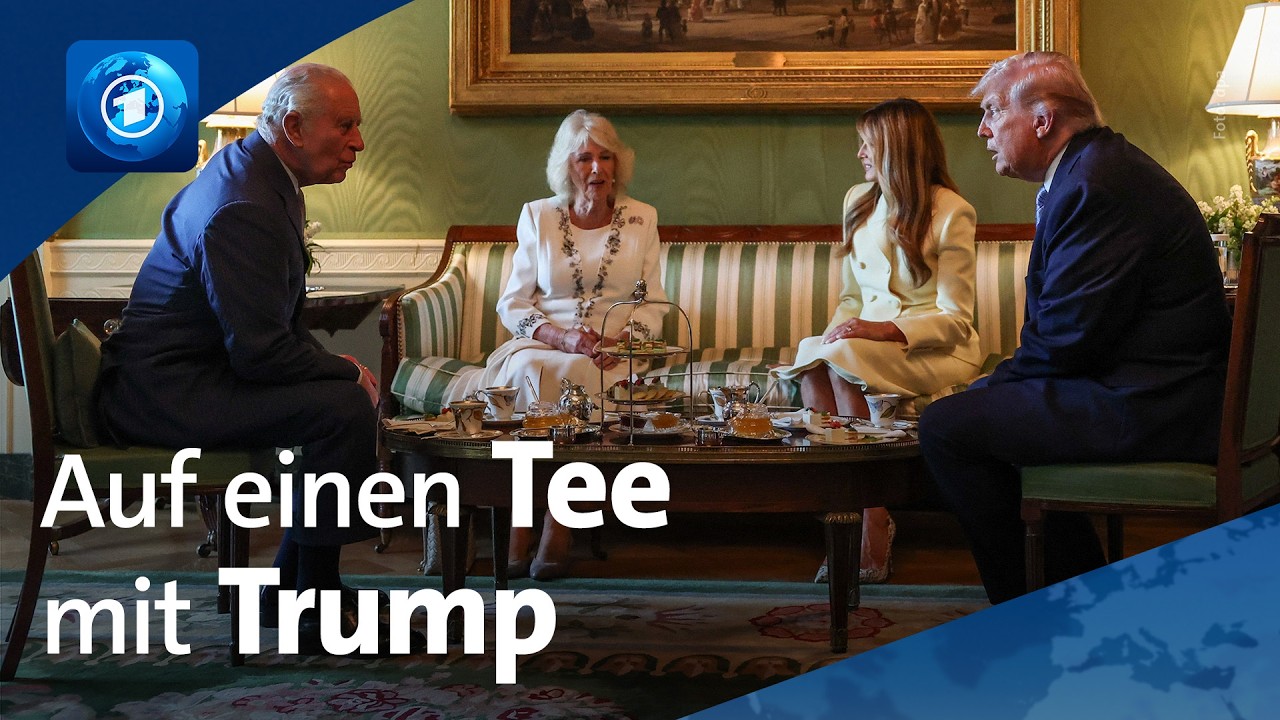 Charles III. besucht US-Präsident Trump: Krisendiplomatie zwischen Tee und Lachshäppchen